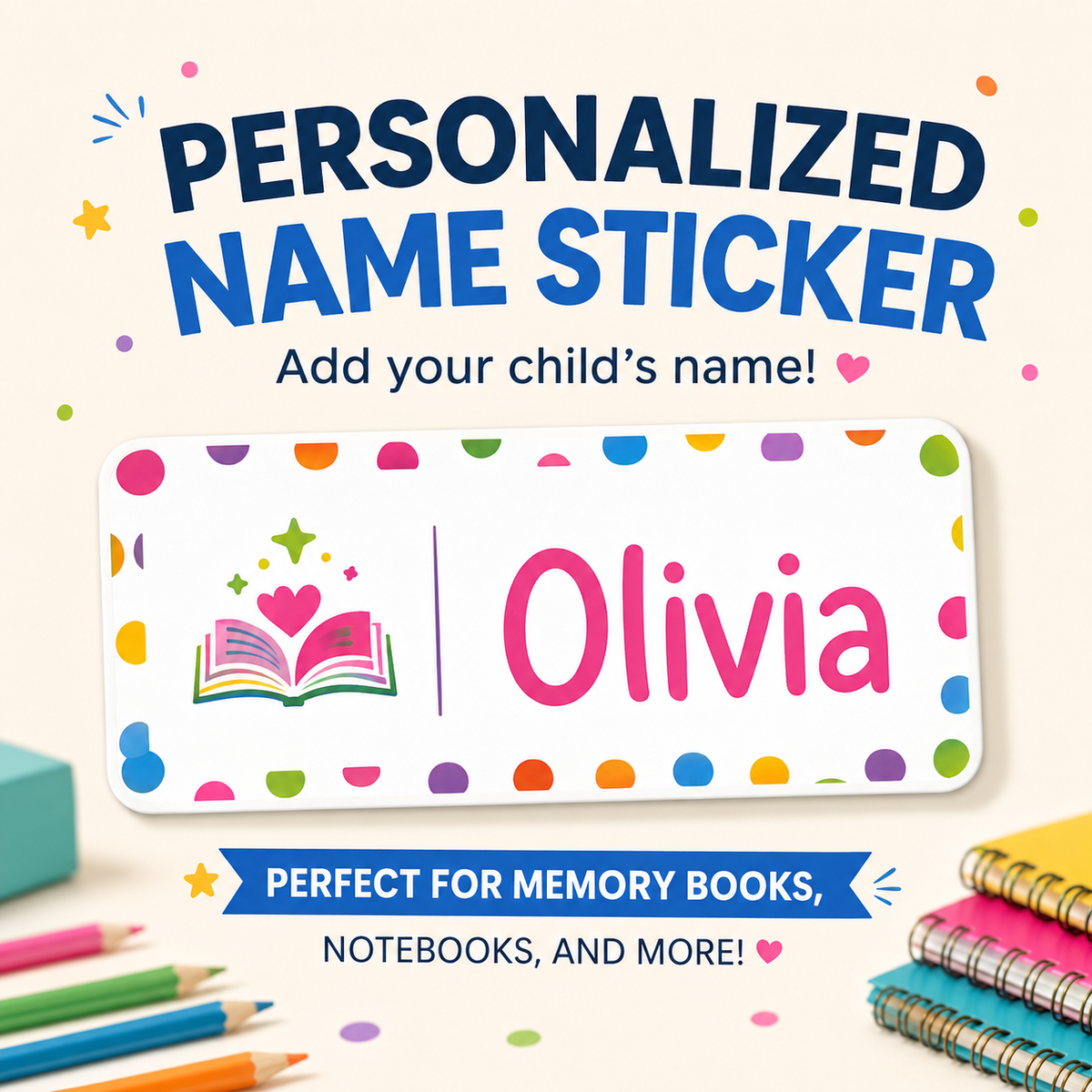 Personalized Name Sticker