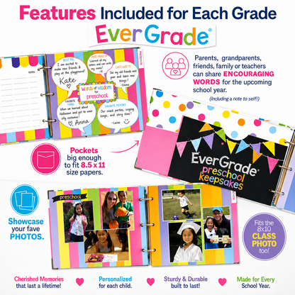 Evergrade™ School Years Memory Book