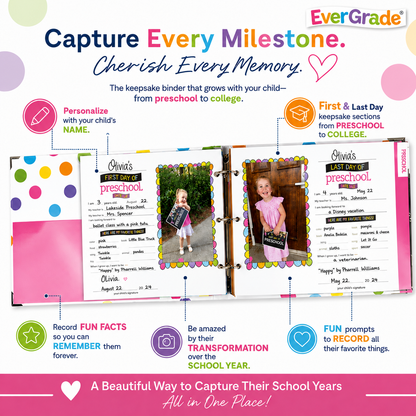 Evergrade™ School Years Memory Book
